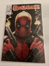 Wolverine #33 Unknown Comics Scott Williams Exclusive Variant Deadpool Cover comic cover
