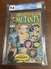 Triple 3 Cover Error New Mutants 87 CGC 1st Cable Gold Variant 98 Deadpool 9.6 comic cover