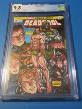 Deadpool #10 New Mutants 98 Homage variant /M Gorgeous Gem Wow comic cover