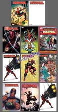 Deadpool #1 Cover A B C D E F G H I Variant Set or 1:25 1:100 Options 2024 comic cover