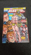 2025 MARVEL COMICS DEADPOOL #10 FANTASTIC FOUR NEW MUTANTS 98 HOMAGE VARIANT comic cover