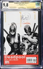 Deadpool Merc with a Mouth #7 /M Signed & Sketch By Arthur Suydam comic cover