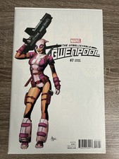 The Unbelievable Gwenpool #7 ( ) Mike Deodato Jr. 1:10 Variant 2016 comic cover