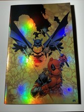 Do You Pooh? Batman Deadpool SDCC AP4 Variant Cover Marat Mychaels comic cover
