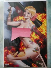 Boo Koo Comics GWENPOOL Virgin Naughty Bikini Tattoos Variant 76/125 comic cover
