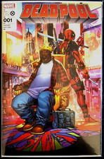 DEADPOOL #1 EXCLUSIVE NOTORIOUS B.I.G. HIP HOP VARIANT ONLY 3000 PRINTED comic cover