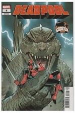 DEADPOOL #6 MARVEL COMICS 2024 PACO MEDINA GODZILLA VARIANT comic cover