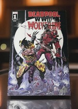 DEADPOOL & WOLVERINE: WWIII #1 WHATNOT NYCC STANDARD FOIL VARIANT 1500 comic cover