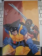 DEADPOOL WOLVERINE #1 1:100 FRANK MILLER VIRGIN VARIANT comic cover