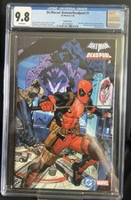 DC MARVEL BATMAN DEADPOOL #1 2026 DAN MORA VARIANT COVER comic cover