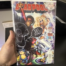 Deadpool 30 Variant Edition Greg Horn Signed And Sketched comic cover