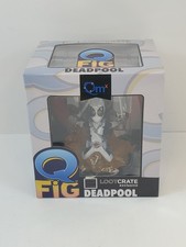 Qmx Q-Fig White Deadpool X-Force Lootcrate Exclusive Variant Figurine comic cover