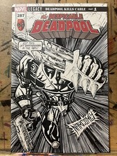 Despicable Deadpool 287 Sketch Cover art by NARCOMEY comic cover