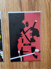Deadpool Black White & Blood #1 Two-Tone Scarface Homage Exclusive Variant comic cover