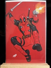 Deadpool #1 David Nakayama Facsimile Exclusive Color Bleed Virgin Var comic cover