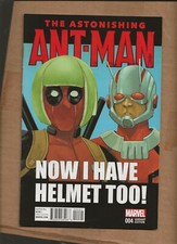 ASTONISHING ANT-MAN #4 DEADPOOL INCENTIVE VARIANT MARVEL comic cover
