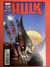 Hulk #7 2014 Retailer Incentive Variant Marvel Comic Homage Wolverine Deadpool comic cover