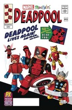 SDCC 2016 Exclusive Deadpool #15 Minimates Previews Variant Cover comic cover