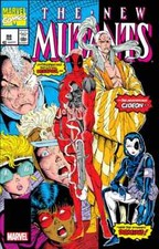 NEW MUTANTS 98 FACSIMILE FAX EDITION VARIANT 1st DEADPOOL 2022 comic cover