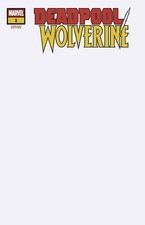 Deadpool Wolverine #1 Cvr G Blank Variant 1st Print MARVEL COMICS comic cover