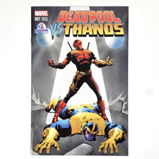 DEADPOOL VS THANOS NUMBER 1 CINCINNATI COMIC EXPO EXCLUSIVE VARIANT 2015 #1 comic cover