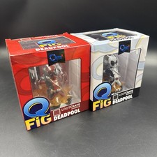 2 Marvel Q-Fig Deadpool Exclusive Loot Crate Collectible Figure Variants comic cover