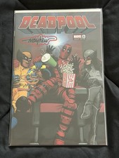 DEADPOOL #1 MIKE MAYHEW EXCLUSIVE VARIANT 3000 SIGNED MIKE MAYHEW COA comic cover