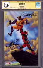 Deadpool Vol 9 4 ( +) (2024) Brooks Exclusive Variant Signed x1 comic cover