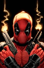 WOLVERINE #33 (SCOTT WILLIAMS EXCLUSIVE DEADPOOL VIRGIN VARIANT) COMIC ~ Marvel comic cover