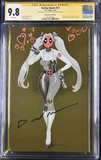 ORIGINAL ART | Gold Foil Harley Quinn #17 | Nakayama Deadpool Sketch comic cover