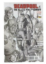 Deadpool #001 Comic Con Box 2016 Exclusive Greg Horn sketch variant polybagged comic cover