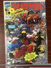 Marvel Deadpool # 1 (2022) Dead Foil Exclusive Kaare Andrews Variant comic cover