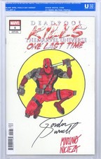 1/1 Sketch Purcell & Nicieza Cover Art DEADPOOL Kills the MU One Last Time #1 comic cover