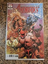 Avengers #1 Greg Land Party Variant Deadpool Cover Marvel Comics 2018 comic cover