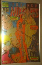 New Mutants 98 Facsimile Edition Foil Trade Dress Variant comic cover