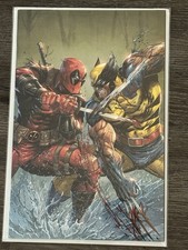 Deadpool/Wolverine: WWIII #2 (2024) Tyler Kirkham Exclusive Virgin Variant comic cover