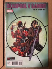 Deadpool V Gambit #1 Gamestop Exclusive Mike McKone Variant comic cover