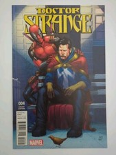 Doctor Strange #4 (2021) Deadpool 1:10 Variant Marvel Comics Range comic cover