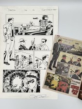 Hitler Issue Deadpool #26 Original Art Page Signed Scott Koblish Bonus Sketches comic cover