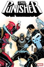 (2026) THE PUNISHER #9 1:25 GIUSEPPE CAMUNCOLI Variant Cover DEADPOOL comic cover