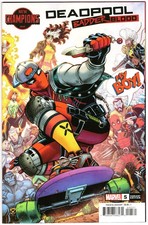 DEADPOOL BADDER BLOOD #5 - BRADSHAW NEW CHAMPIONS VARIANT - 1ST PRINT - / comic cover