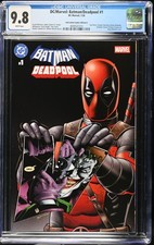 BATMAN / DEADPOOL #1 BRIAN BOLLAND KILLING JOKE TRADE VARIANT-A JOKER comic cover