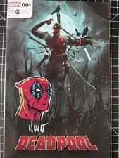 SIGNED REMARK Deadpool #1 - Exclusive - SDCC 2023 W/COA EDDIE NUNEZ comic cover