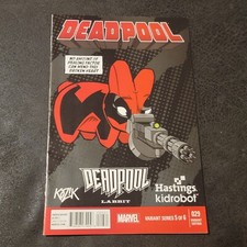 FRANK KOZIK Deadpool #29 Hastings Kid Robot Exclusive Variant Marvel 2013 comic cover