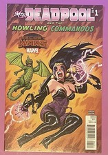 Mrs. Deadpool and the Howling Commandos #1 Incentive Adam Warren Variant Marvel comic cover