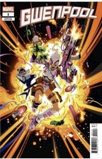 Gwenpool #1 Godtail Variant Cover Marvel Comics 2025 + comic cover