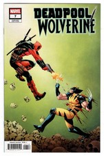 Deadpool Wolverine #7 Corin Howell 1:25 Incentive Variant Marvel Comics 2022 comic cover