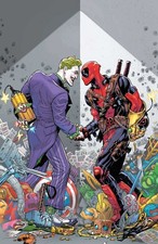 Deadpool Batman #1 Patrick Gleason Color Splash Variant Cover (C) DC Marvel comic cover