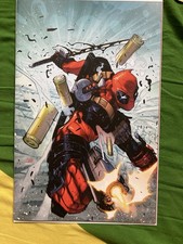 WADE WILSON: DEADPOOL #1 FEDERICO VICENTINI Virgin VARIANT ( / ) 2nd P comic cover