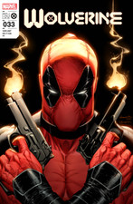 WOLVERINE #33 SCOTT WILLIAMS EXCLUSIVE DEADPOOL TRADE VARIANT 2023 COMIC MARVEL comic cover